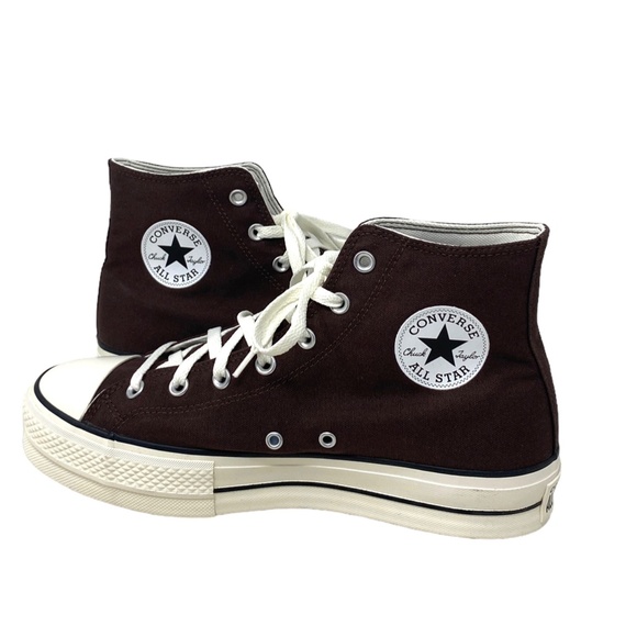 Converse Ctas Lift Platform Casual Brown Canvas Shoes Hi Men Custom 171209C-WWBW - Picture 6 of 11